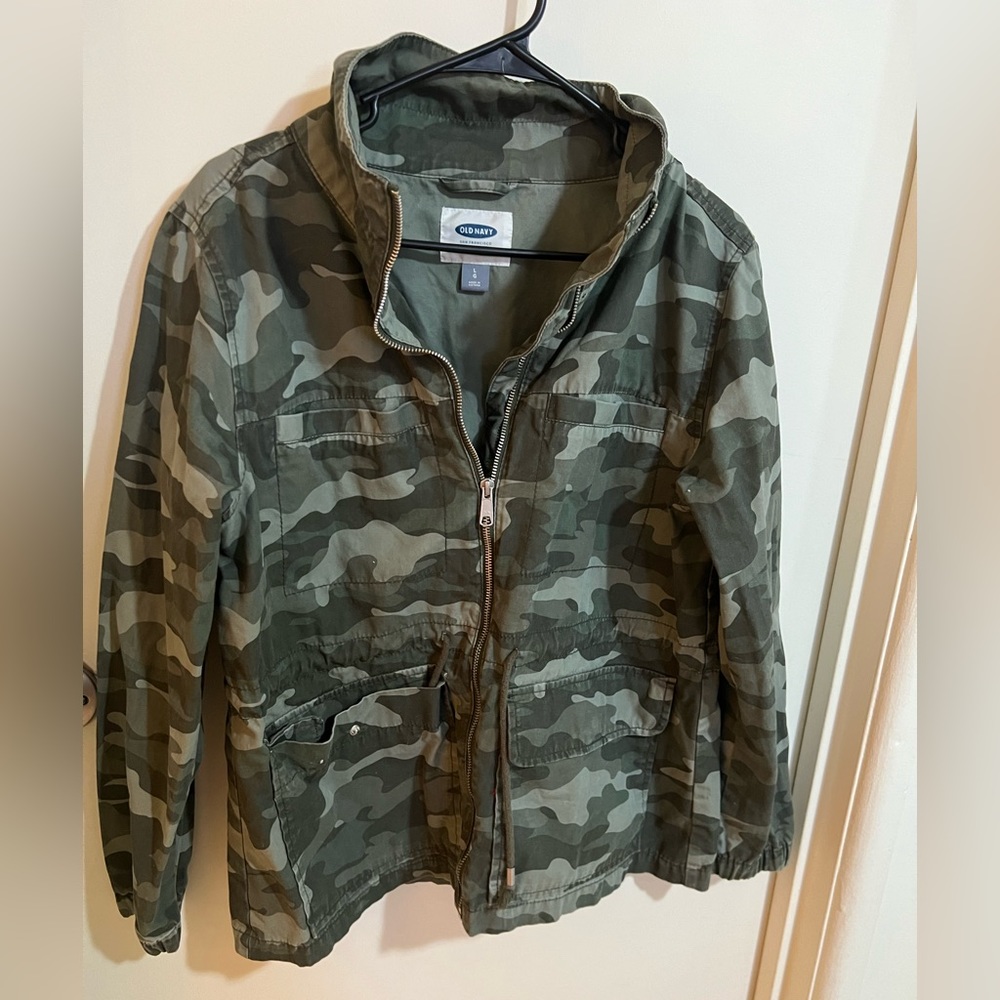 camo utility jacket